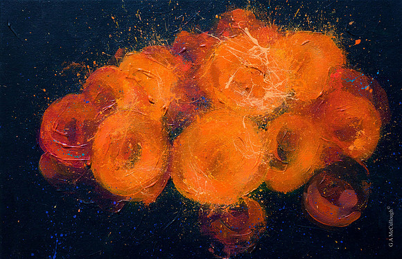 Blossoms In Orange