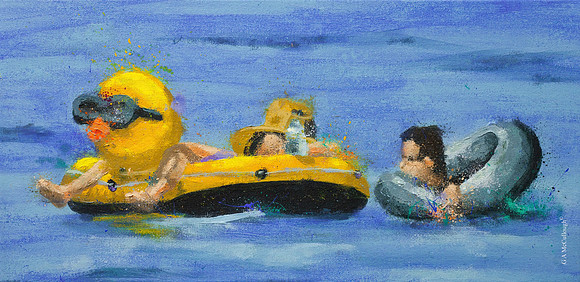 Yellow Duck Floatilla