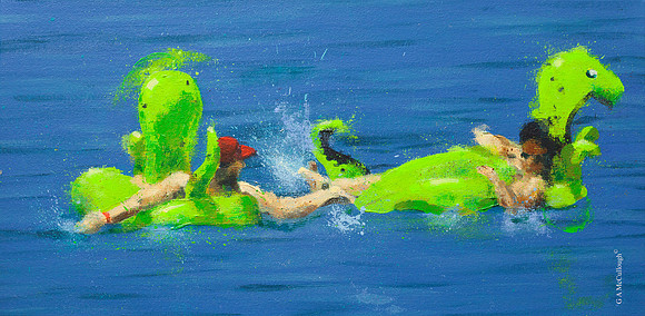Green Dinos Floatilla