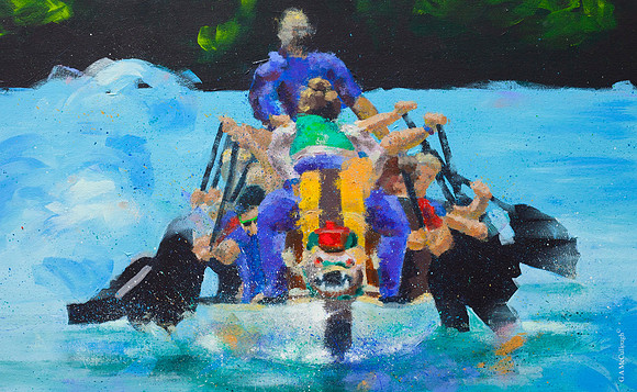 Dragon Boat Drummer